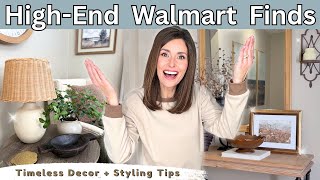 NEW High End Walmart Finds | Timeless Decor Favorites + Decorating Ideas
