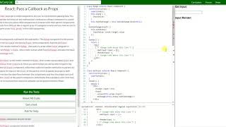 REACT: Pass a Callback as Props (31)