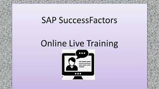 SAP Success Factors Online Training