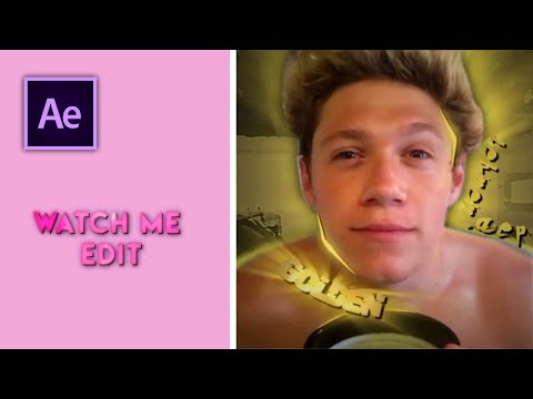 watch me edit || after effects