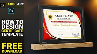 Creating Professional Academic Certificate Designs | Photoshop Tutorial