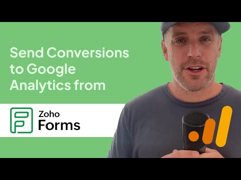 Send conversions to Google Analytics from  Zoho Forms