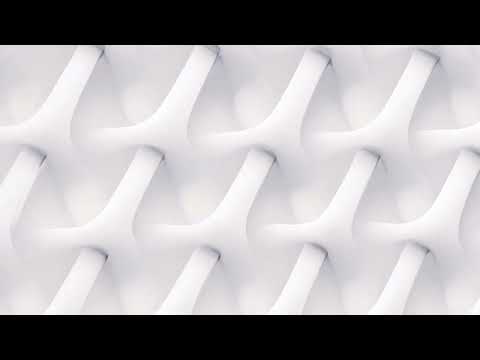 Ultra HD White Geometric Mesh Loop | Futuristic Background Animation | 4K Abstract Visuals