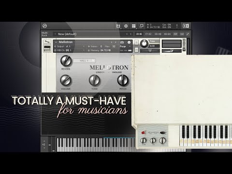 Game-Changing Mellotron for KONTAKT 5: Mellotron Kontakt Library - Perfect for Newbies & Pros!