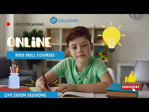 "SkillSavvy Kids: Unleash Creativity and Knowledge with Our Online Courses!"