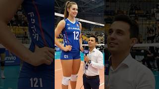 World's tallest female volleyball player😍#shorts #tallwoman #tallgirlfriend #volleyball