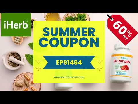 iHerbSummer Promo Codes! iHerb Discount Code I to Get 60% OFF! ON IHERB