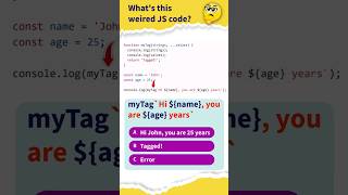 Solve this advanced JS interview question! 🤯 #js