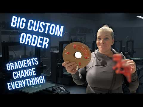 Custom Orders, Market Prep & Gradient Filament — BTS Vlog