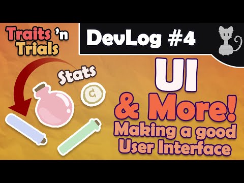 Making An EYE CATCHING UI And More! - Turn-Based Roguelike DevLog #4