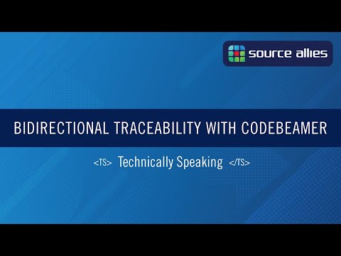 Bidirectional Traceability With Codebeamer