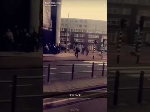 Storm in Nederland 18-01-2018 CODEROOD