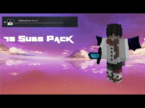 My 75 Subs Pack! | 16x default edit | FPS Boost! | RoadTo100Subz..