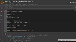 MUESTREO Y ESTIMACION EN R Y PYTHON #foryou #aprender #fps