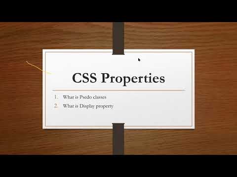 Day 7 -  CSS pseudo classes & display properties