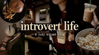 a cozy silent vlog | introvert life