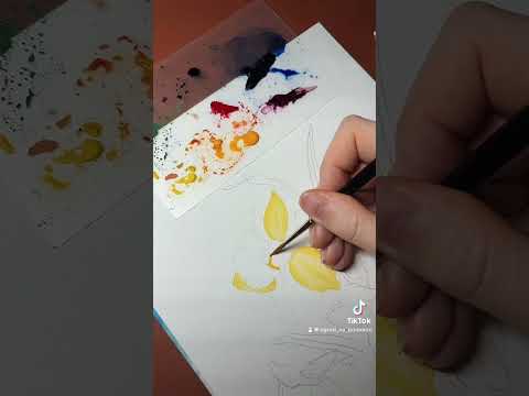 Żonkil #watercolorpainting #akvarel #art #aestheticart #painting #akwarele #aestheticartandcrafts