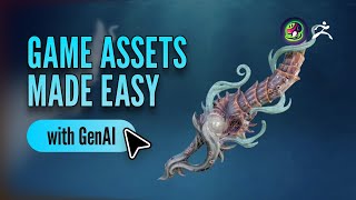 Create Stylized 3D Game Assets with AI: Meshy ➡️ ZBrush ➡️ Substance Painter (Full Workflow)