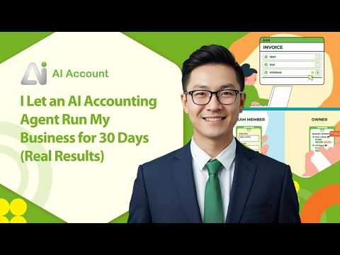 I Let an AI Accounting Agent Run My Business for 30 Days (Real Results)