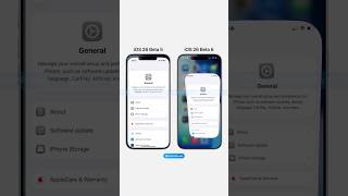 iOS 26 Beta 6 brings a new app open/close animation, just like on iPadOS 26. #ios26