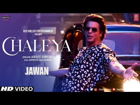 JAWAN: Chaleya (Hindi) | Shah Rukh Khan | Nayanthara | Atlee | Anirudh | Arijit S, Shilpa R | Kumaar