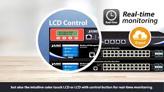PLANET's Centralized Wireless LAN Management Solution for  Enterprises & Wi-Fi City