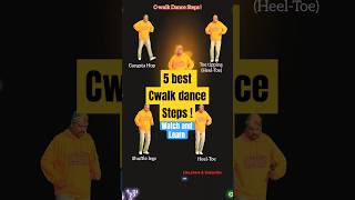5 best Cwalk dance steps with names ! #cwalk #watchandlearn #maryjblige #dancetutorial