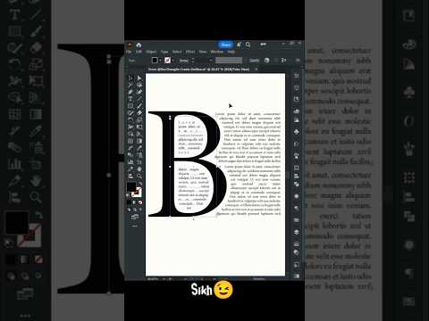 How to used Text Warp Tool #Adobe #Illustrator #Tips2025