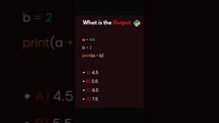 Drop Your answer in comment🐍#shorts #python