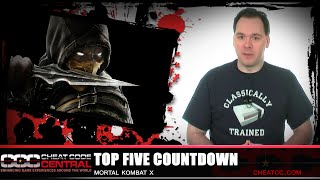 CheatCC Top Five Video Countdown | Mortal Kombat X