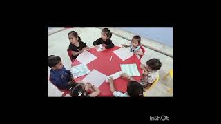 Fold, crease, repeat! Mastering the art of hanky folding.. #learningwithfun #hankyfolding