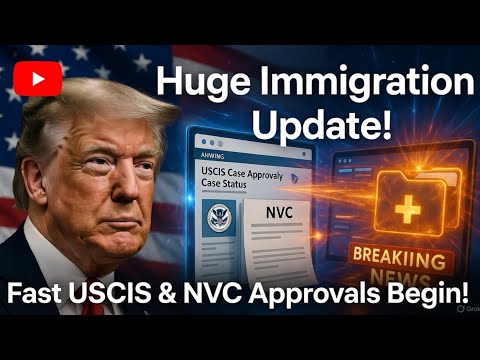 USCIS & NVC Breaking Update 2025: Fast I-130, EAD, Advance Parole, OPT & Visa Interview Movement!