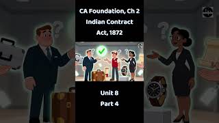 Chapter 2 Indian Contract Act 1872 | CA Foundation Business Law | Fun & Easy Revision! Unit 8 Part 4