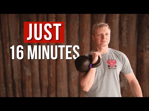 16 Minute Kettlebell Workout | Full Body Follow Along