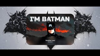 "How to Create a Batman Parallax Card with Elementor Pro & CSS Blur Effect"