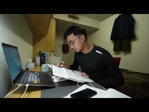 STUDY WITH ME | 2 hours with rain sounds