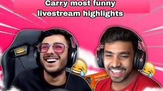 carryminati most funny livestream highlights | 2023