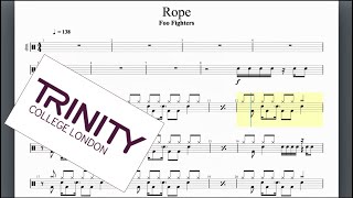 Rope Trinity Grade 7 Drums