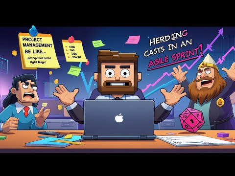 Project Management Be Like (Agile Chaos Edition) | PM Humor & Developer Struggles #ai #innovation