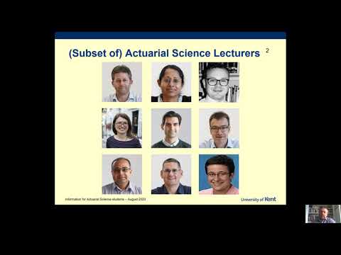 Recharge your Maths: Welcome to the Actuarial Science BSc