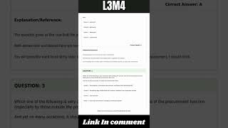 L3M4 Exam Questions | Team Dynamics and Change (L3M4) #certsexpert