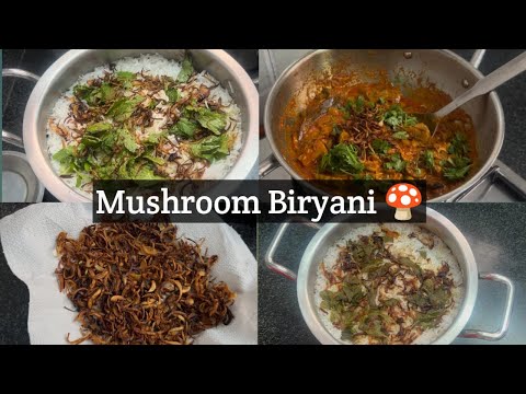 Mushroom Biryani 🍄‍🟫 | Biryani Recipe | Sivalakshmi Vlogs #mushroombiryani #sivalakshmi_vlogs