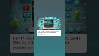 Git Tutorial For Beginners #coding  #programming #git #github