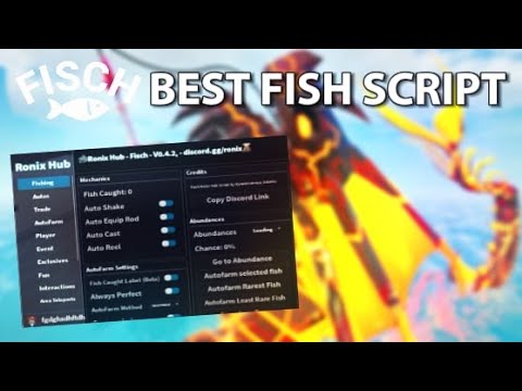 [NEW] Fisch Script 🐟 | AUTO FISH DUPE INFINITE COIN & MORE  *NO KEY*