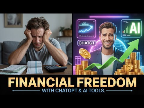 How To Achieve FINANCIAL FREEDOM With ChatGPT & AI Investment Tools | How to Make Money Online