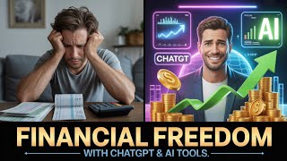 How To Achieve FINANCIAL FREEDOM With ChatGPT & AI Investment Tools | How to Make Money Online