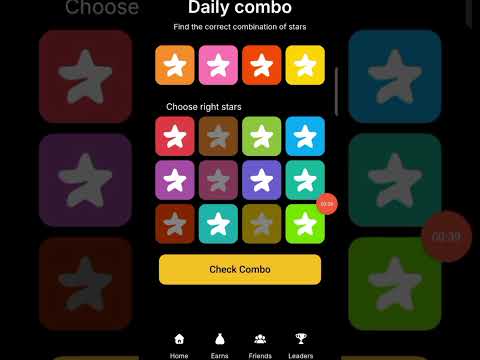 Starsfi Daily Combo Today 2jan