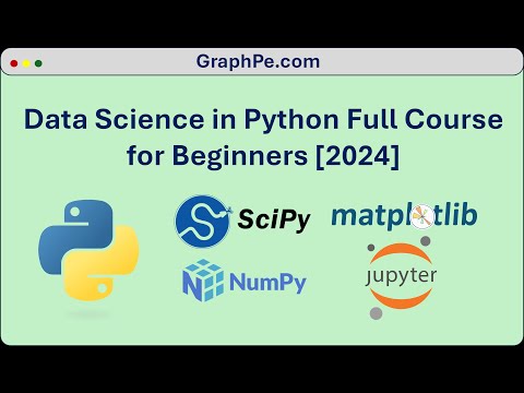 Data Science in Python Full Course for Beginners [2024] | Python Data Science Tutorial