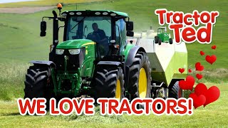 TRACTOR POWER 💥🚜 Giant Farm Machines We LOVE the Most ❤️ Tractor Ted
