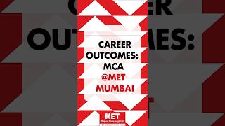 Career Outcomes | MCA at MET Mumbai | MCA Admissions 2025 | MET ICS